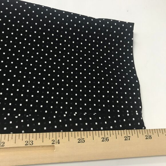 CAbi #5175 Polka Dot Black Trousers Womens 6 Flat Front Skinny Leg Mid Rise - Picture 13 of 13